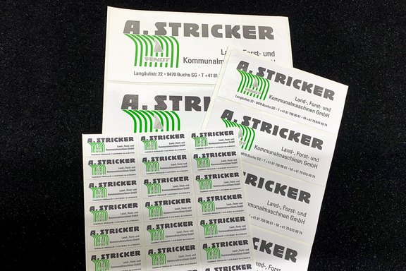 A.Stricker - Selbstkleber Selbstkleber, Kleber, Sticker