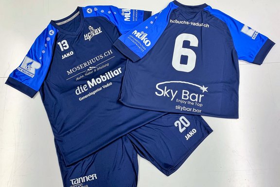 HCBV - Sponsorenwerbung auf Trikots Handballverein, Trikots, bedruckt, Logos, Werbung