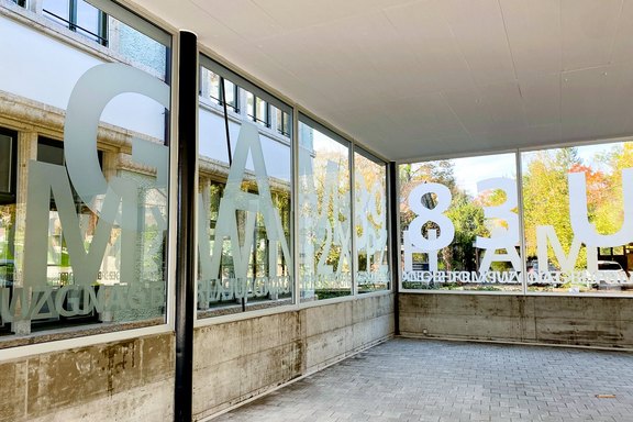 Schulanlage Risi - Vogelschutz Vogelschutz, Sichtschutz, Folie, weiss