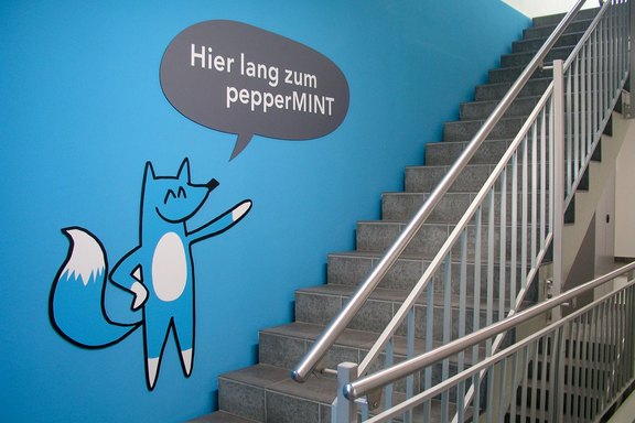 Peppermint - konturgefräste Wandbeschichtung Konturfräsung, Druck, Aluminiumplatte