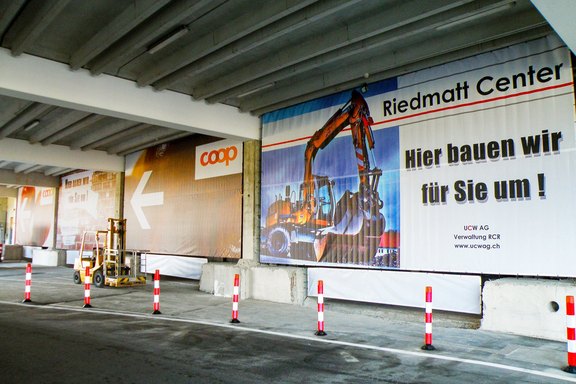 bedruckte Blachen als Werbefläche Banner, Werbebanner, Blachen, bedruckt