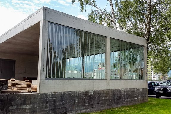 Schulanlage Hanfland - Vogelschutz Vogelschutz, Sichtschutzfolie, Milchglasfolie