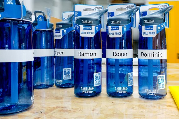 STV Sax - personalisierte Trinkflaschen Trinkflaschen, Personen, Druck, Beschriftung