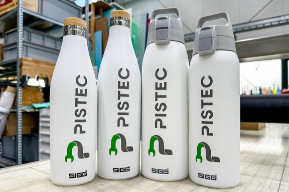 Pistec - Trinkflaschen als Werbung Trinkflaschen, Werbung, Werbeträger, Druck