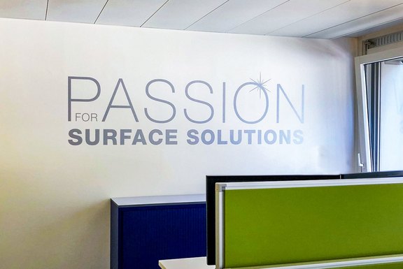 Wandkleber in Silber Wandkleber, Aufkleber, silber, Folie