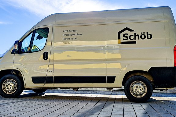 Schöb Gibserei - Buswerbung Busbeschriftung