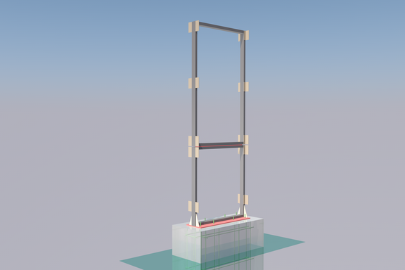 Unterkonstruktion, Visual Unterkonstruktion, Layout, Visual