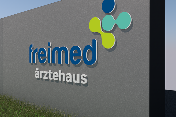 Freimed - Gestaltung Pylon Pylon, Layout, Spezial, Cinema 4D