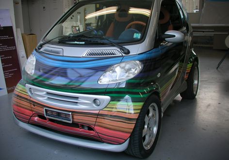 Maler Bärtsch Smart Streifen Carwrap