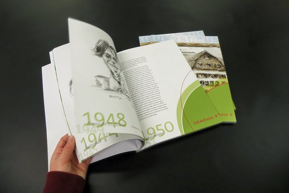 Lukashaus - Broschüre Broschüre, Seiten, Druck