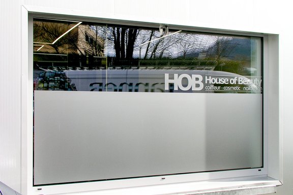 HOB - Glasbeschichtung Fensterbeschichtung, Glasdecor