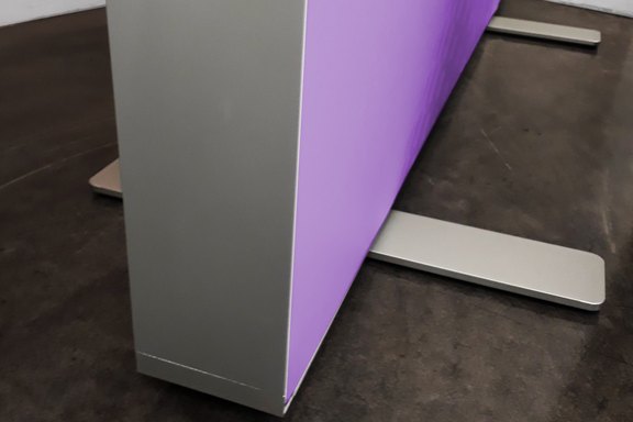 Fullteil, Spannrahmen beleuchtet beleuchteter Spannrahmen, Konstruktion