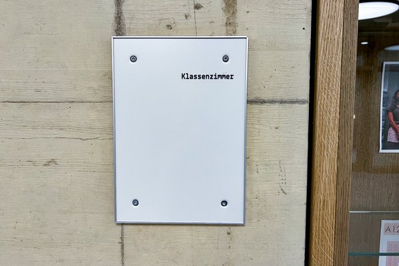 Beschriftung von Klassenzimmer Hinweisschilder, Klassenzimmer
