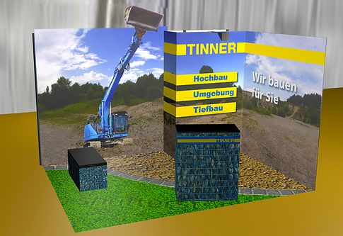 Tinner Messestand Visualisierung